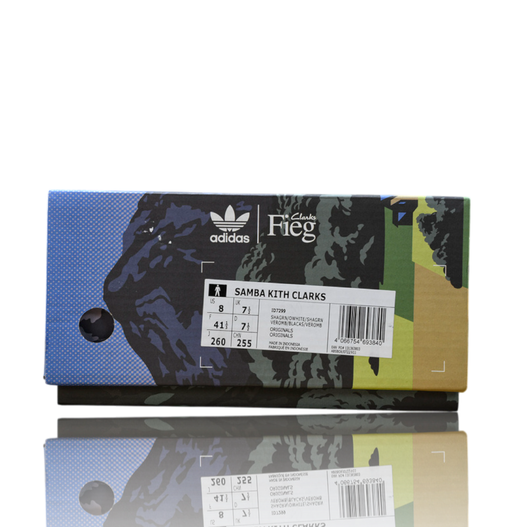 AD x Clarks '8th Street Samba' By Ronny Fieg 'Shadow Green'