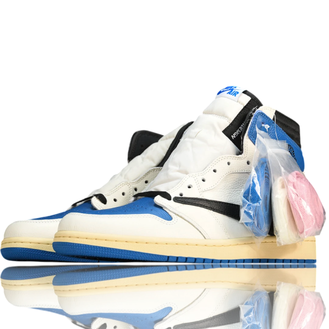 Travis Scott x AJ1 High x Fragment ‘Military Blue'