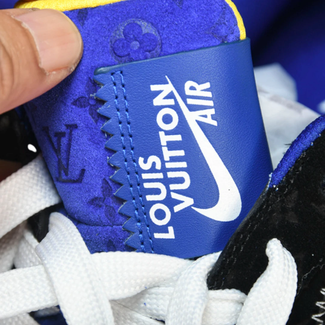 Louis Vuittоп x AF1 By Virgil Abloh ‘Black Metallic Silver’