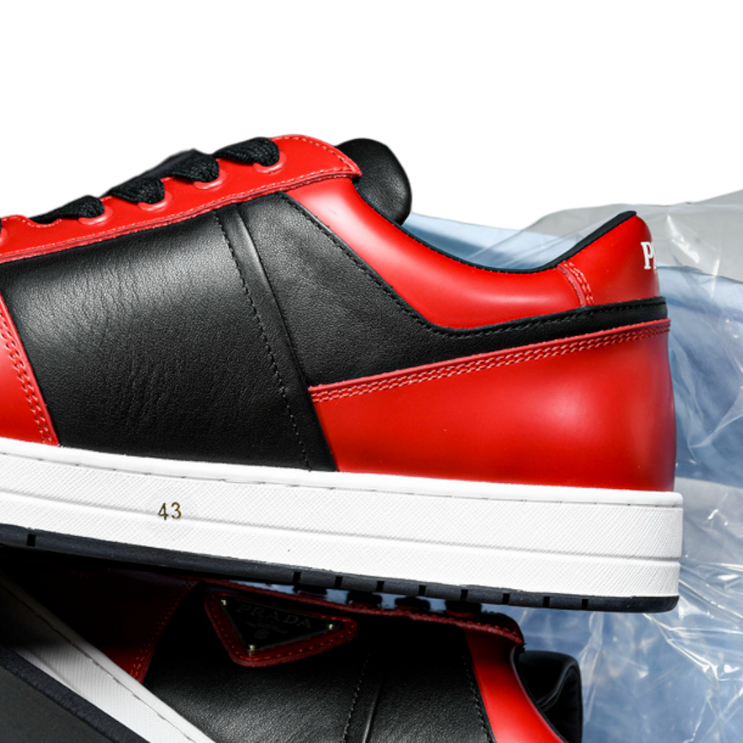Prada Downtown Sneaker 'Black Red'