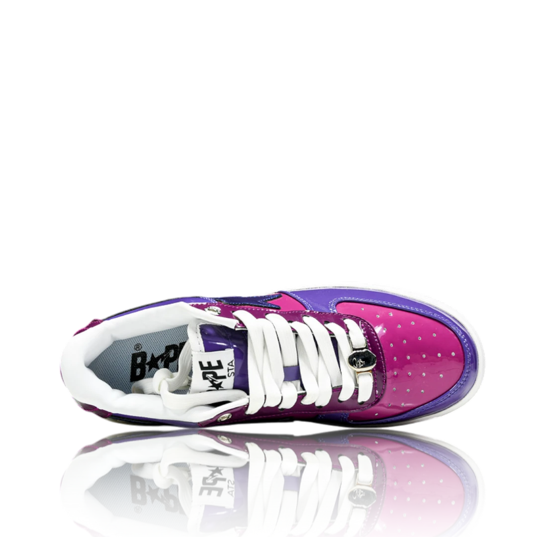 A Bathing Ape Bapesta Color Camo Combo 'Purple'