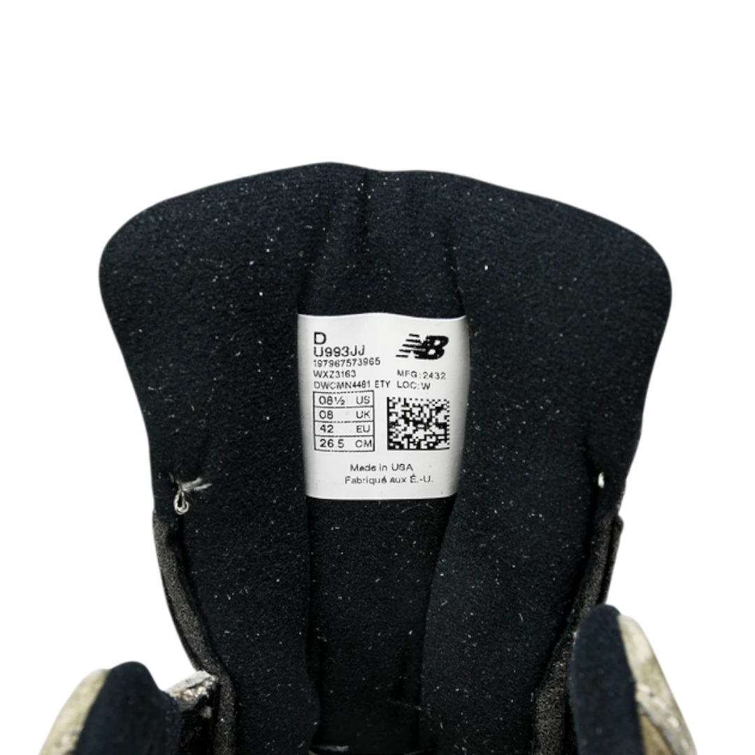 NB 993 x MiUSA JJJJound 'Military Urban Grey Angora'