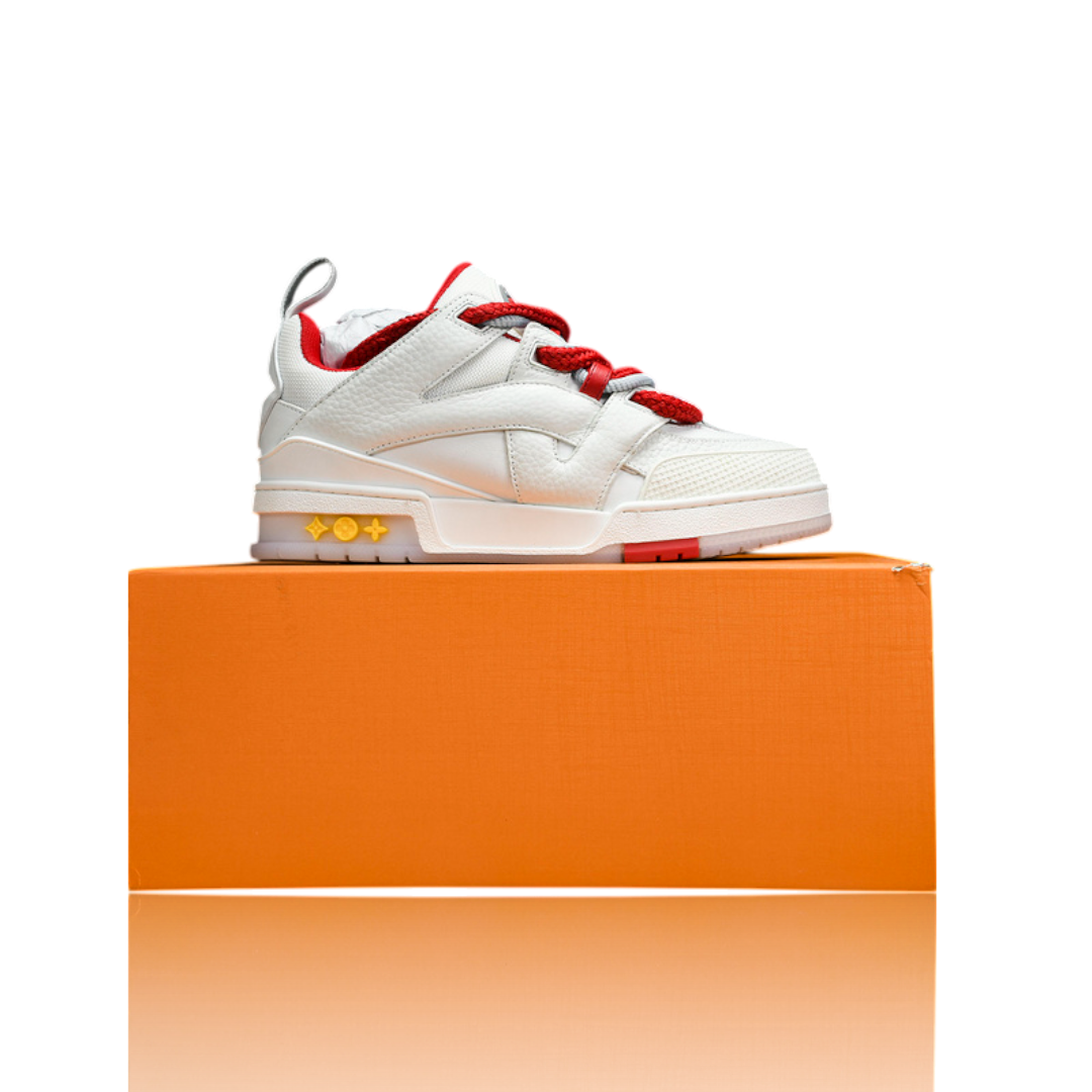 Louis Vuittоп Skate Sneakers by KidSuper 'White Red'