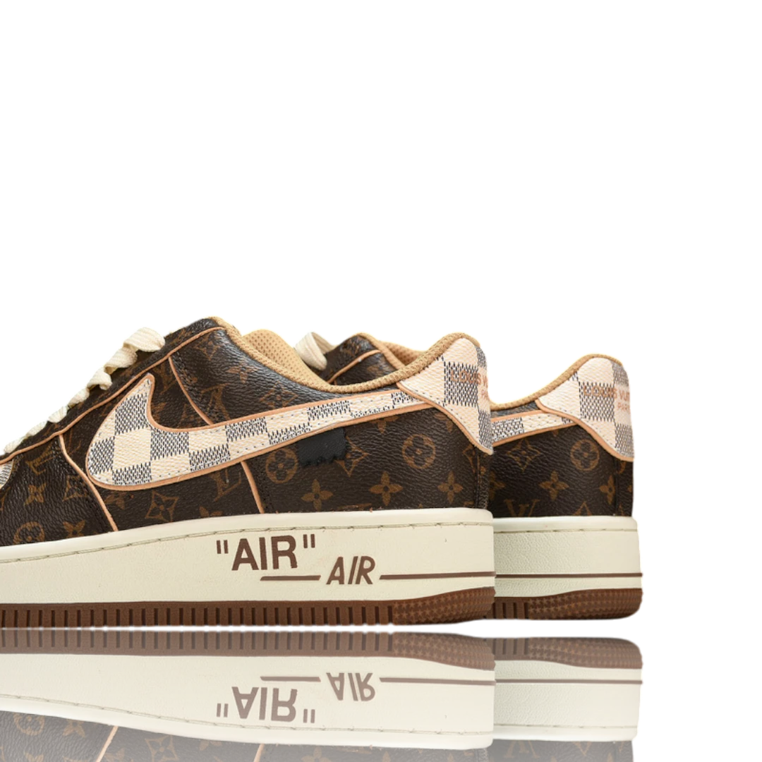 Louis Vuittоп x AF1 By Virgil Abloh ‘Monogram Brown'