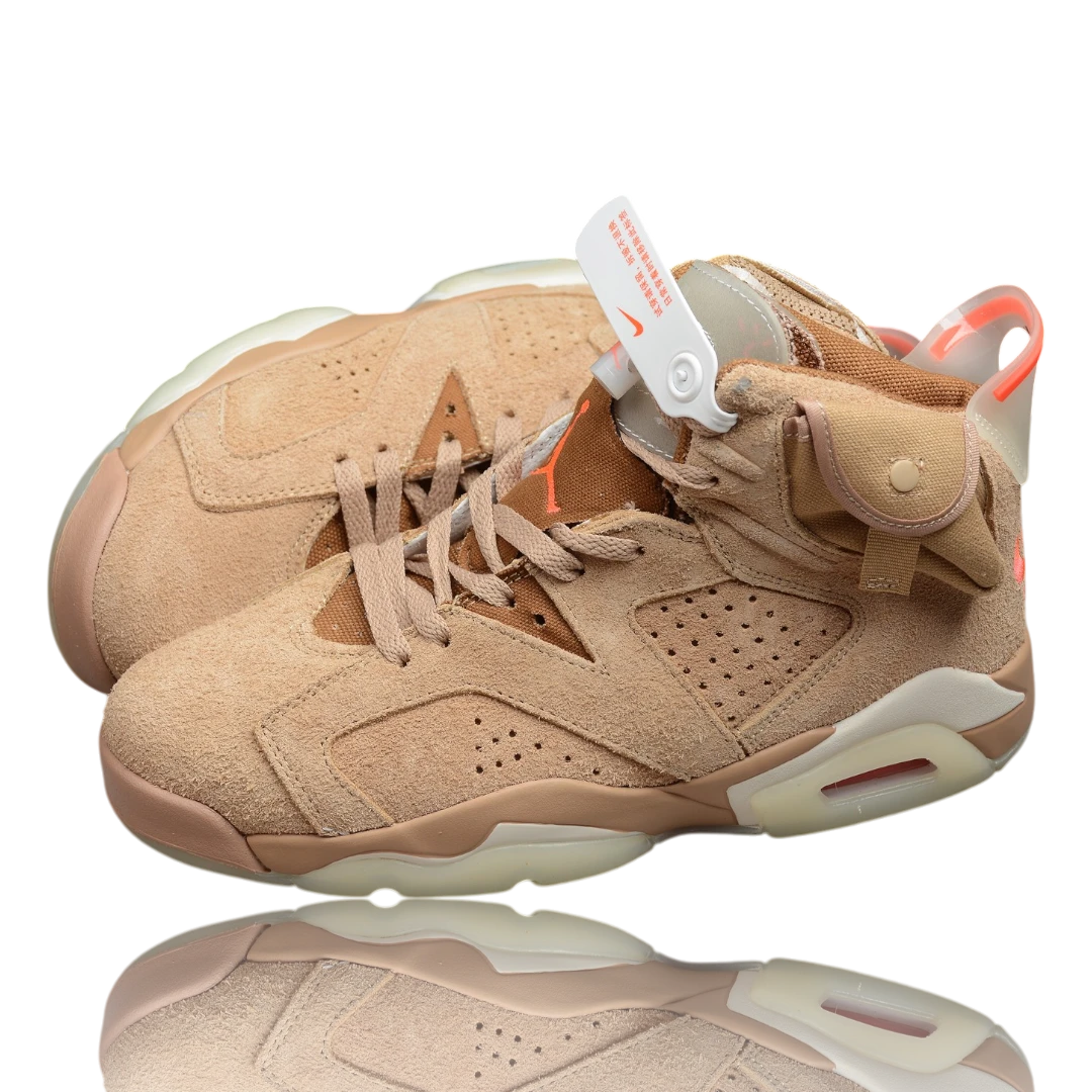 Travis Scott x AJ6 Retro 'British Khaki'