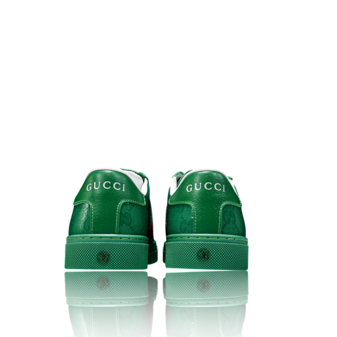 Guссi Ace Web 'Green Monogram'