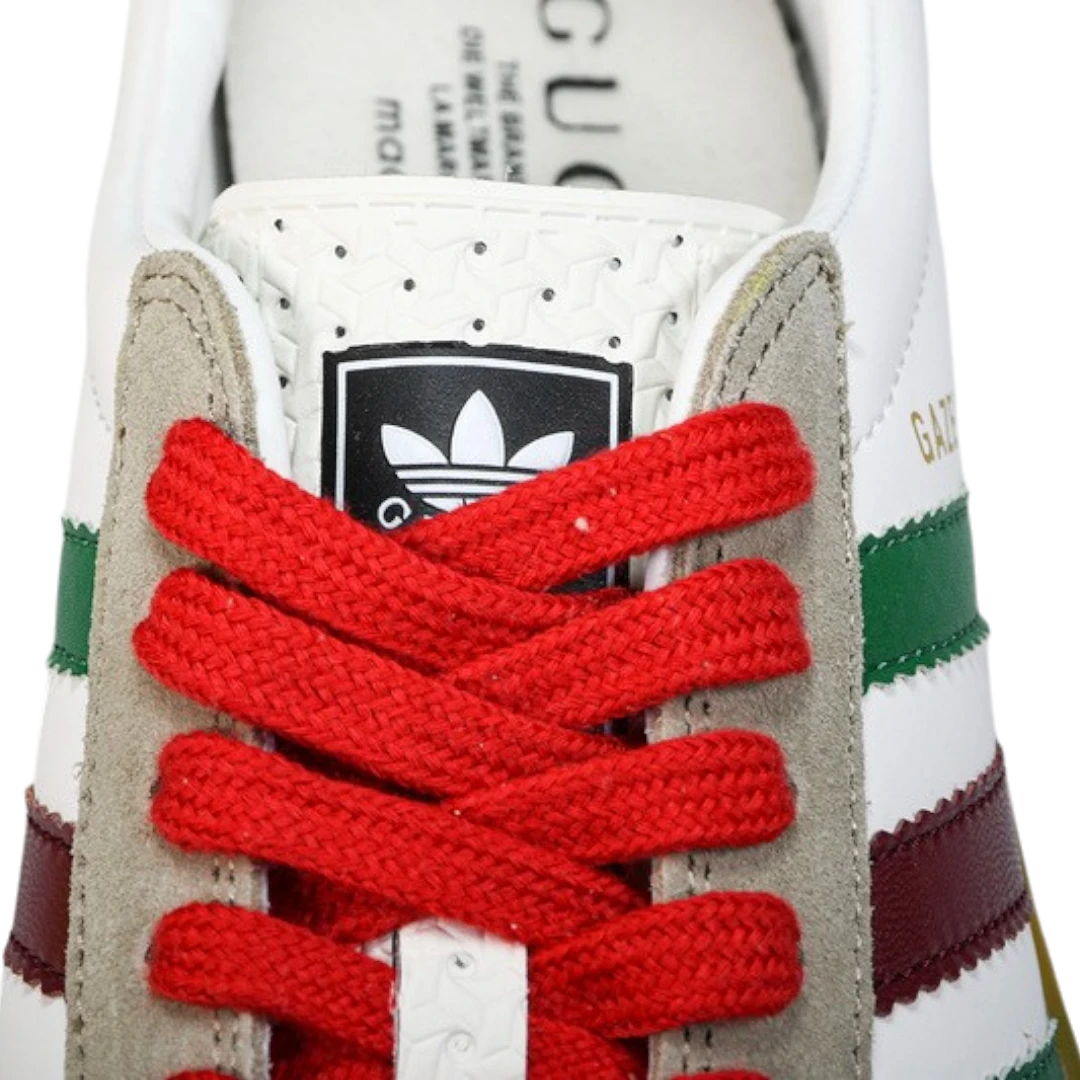 Guссi x Gazelle 'White Green Red'