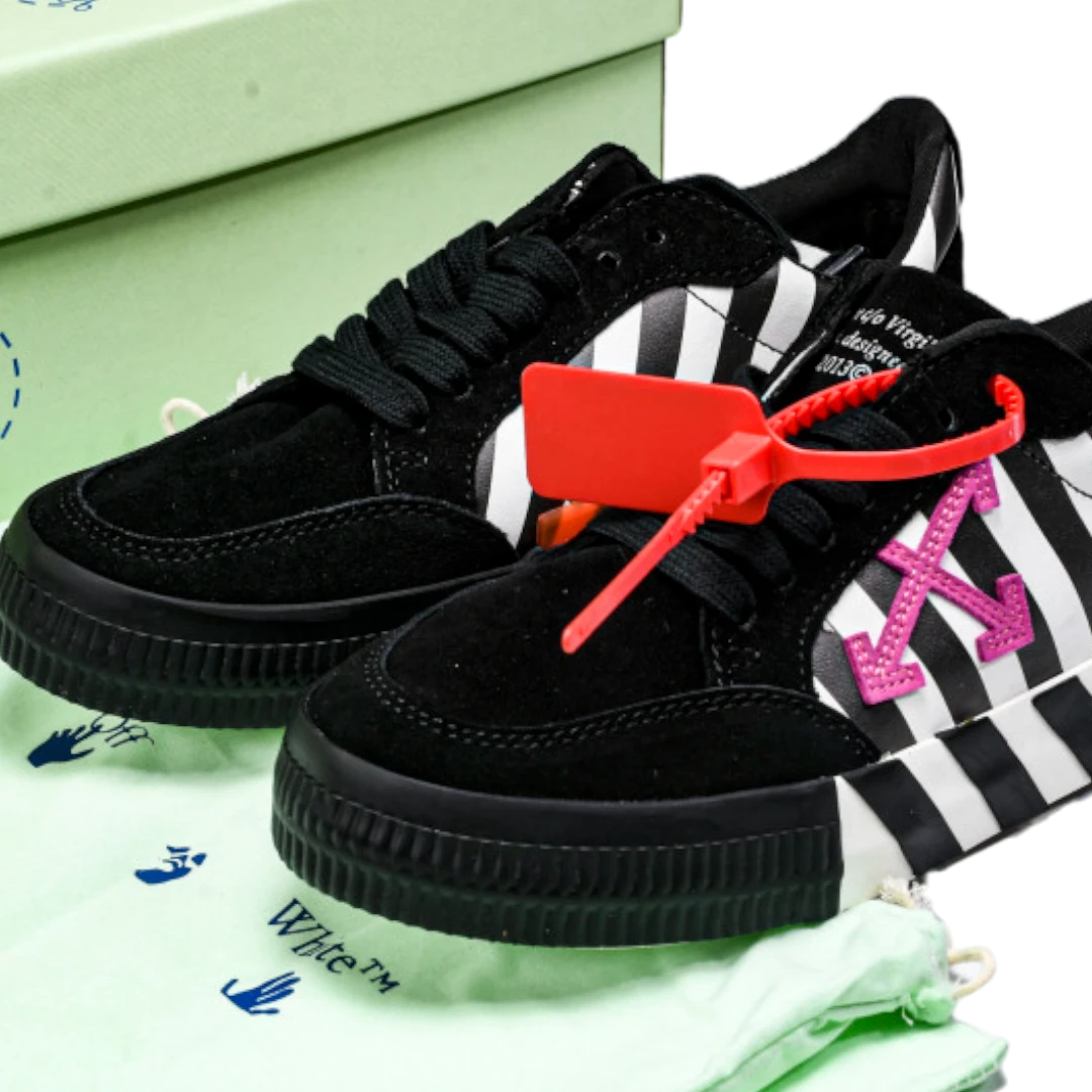 Off-White Vulc Low 'Stripe Violet SS20'