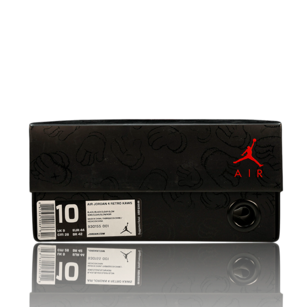 KAWS x AJ4 Retro 'Black'