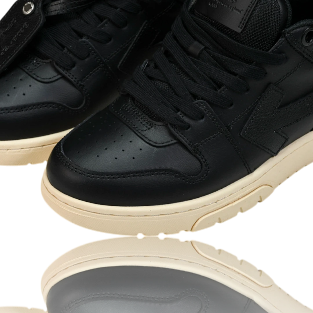 Off-White Out Of Office Low Top 'Black Gum'