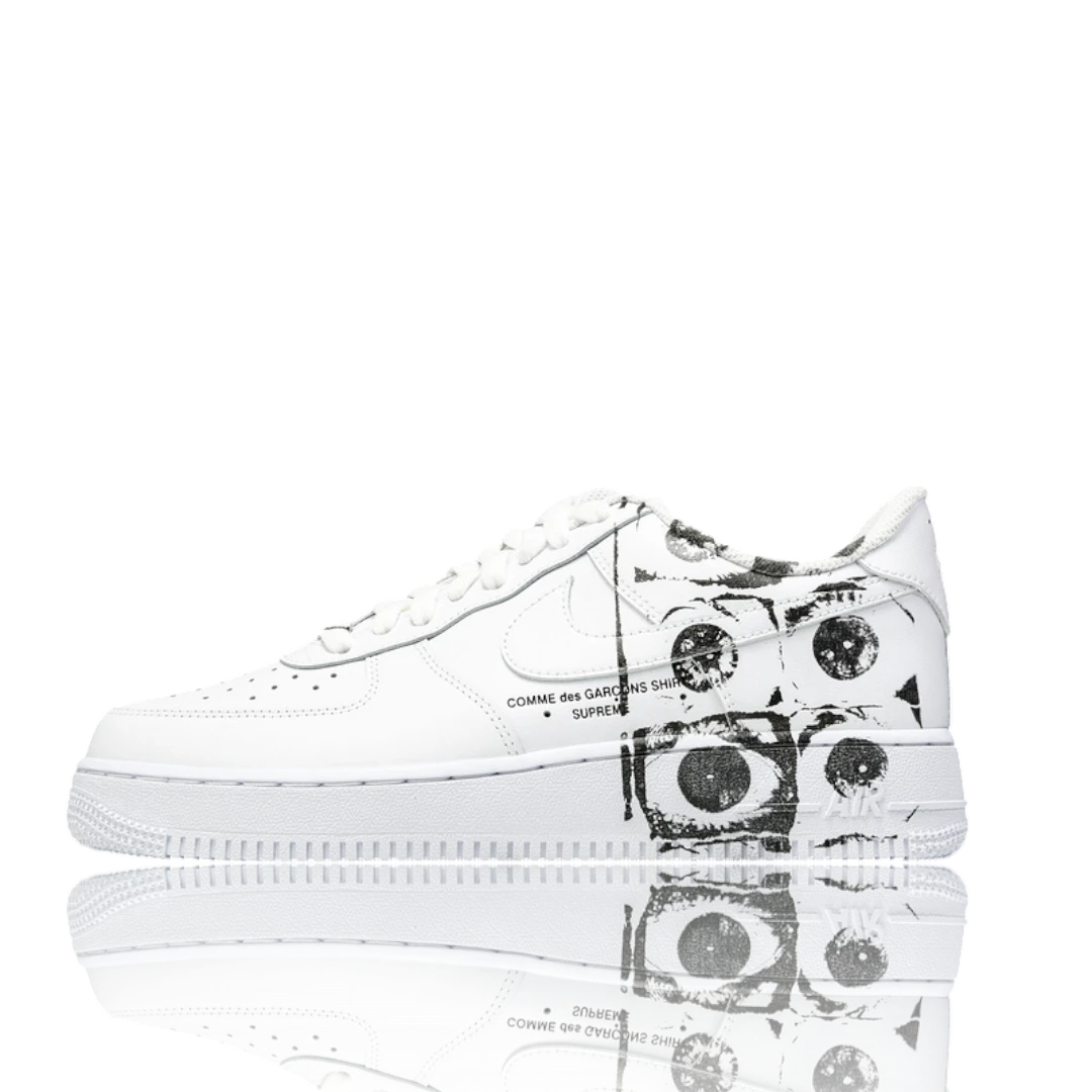 AF1 x Supreme x Comme des Garcons Shirt 'Eyes'