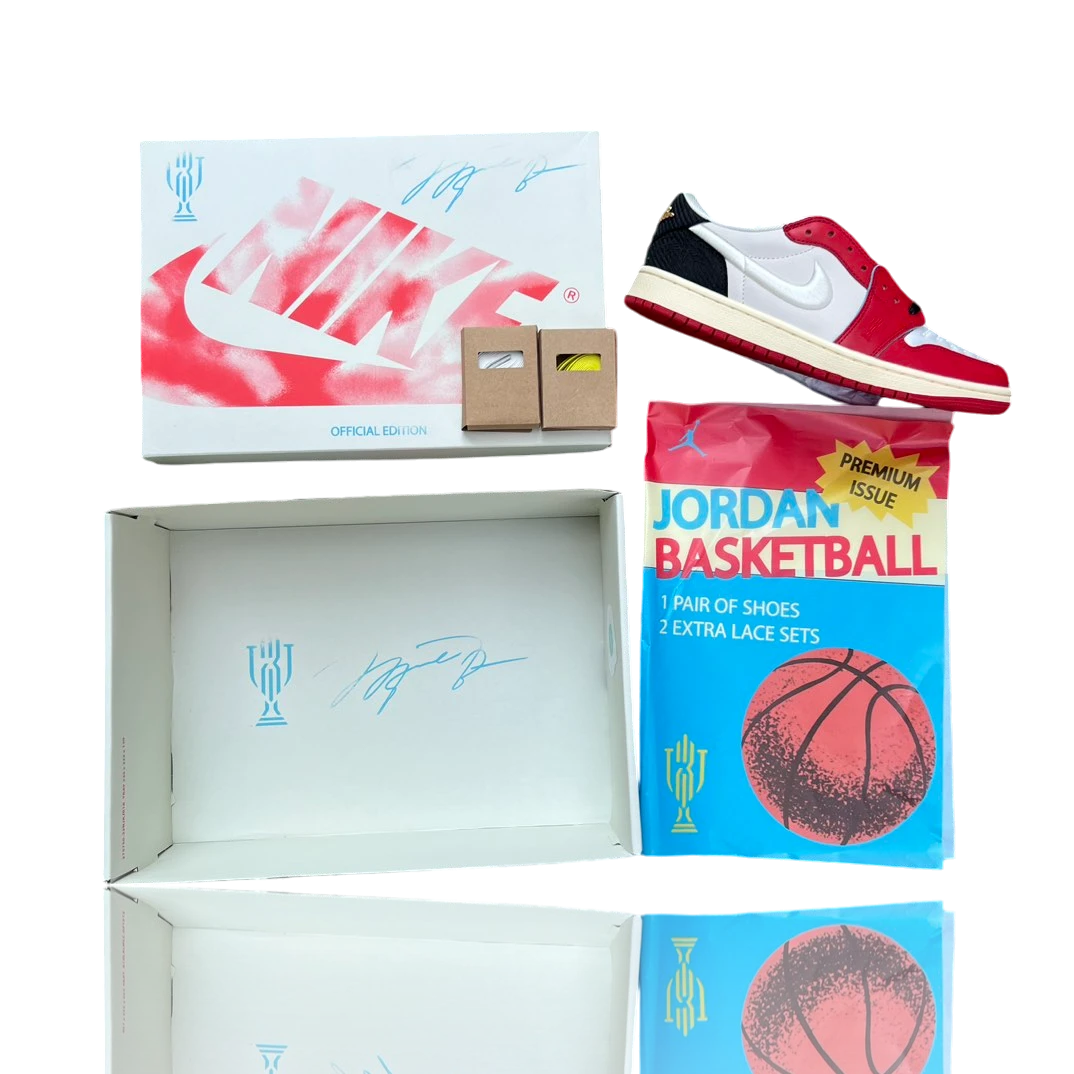 AJ1 Retro Low OG x Trophy Room 'Rookie Card' Home
