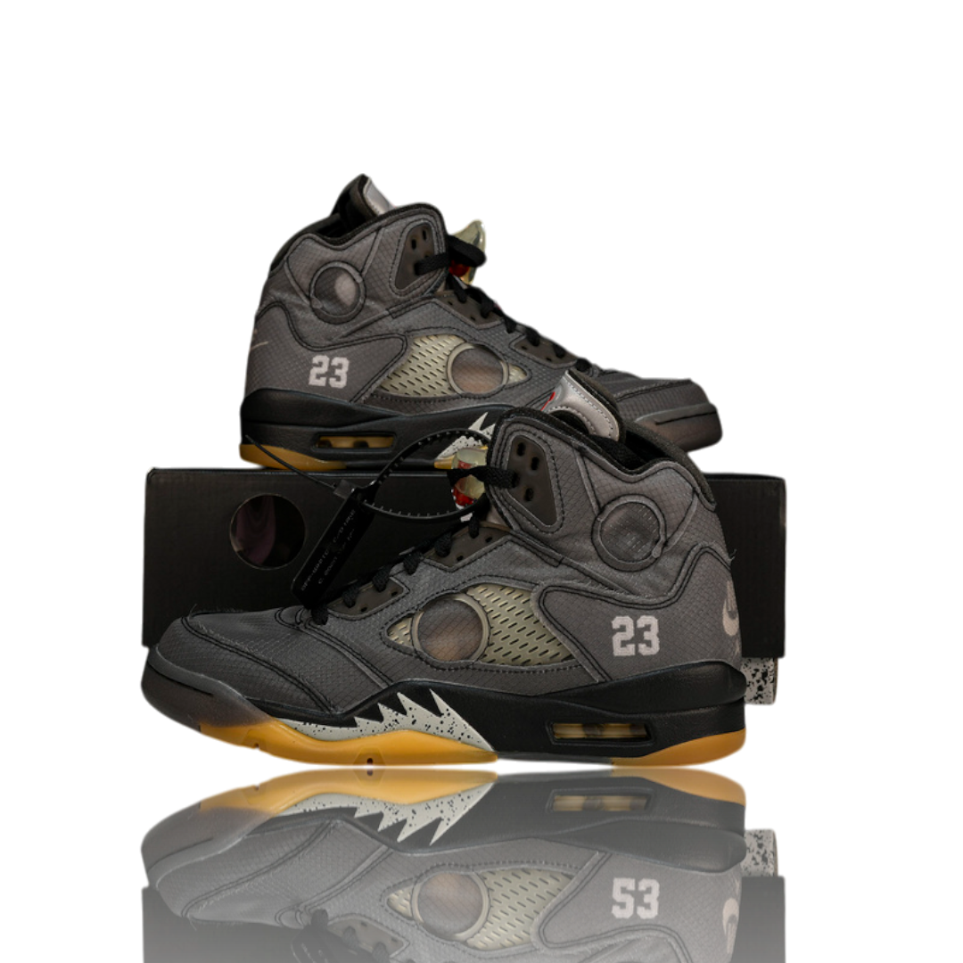 Off-White x AJ5 Retro 'Muslin'