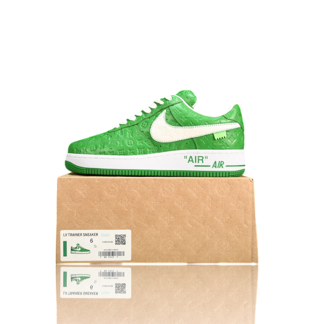 Louis Vuittоп x AF1 By Virgil Abloh 'White Green'