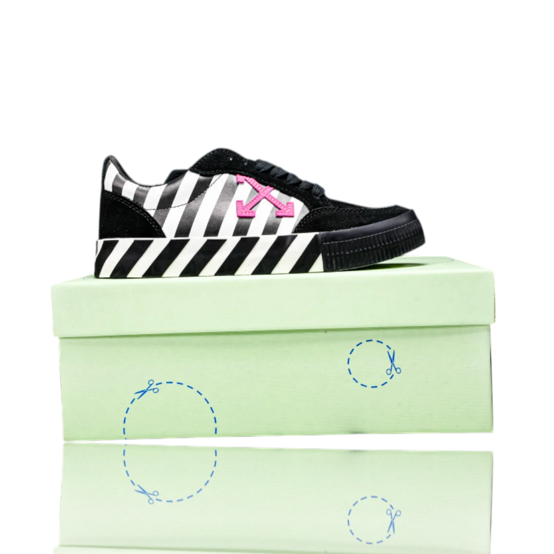 Off-White Vulc Low 'Stripe Violet SS20'