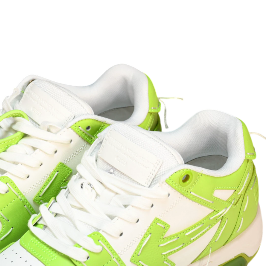Off-White Out Of Office Low Top - Sartorial Stitch 'Green White'