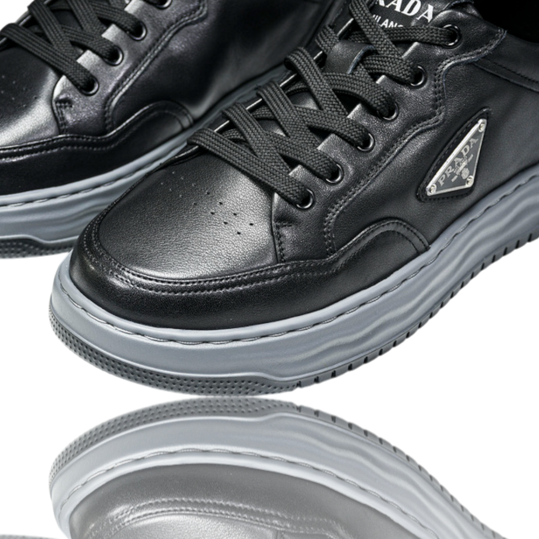 Prada Downtown Sneaker Wavy 'Black'
