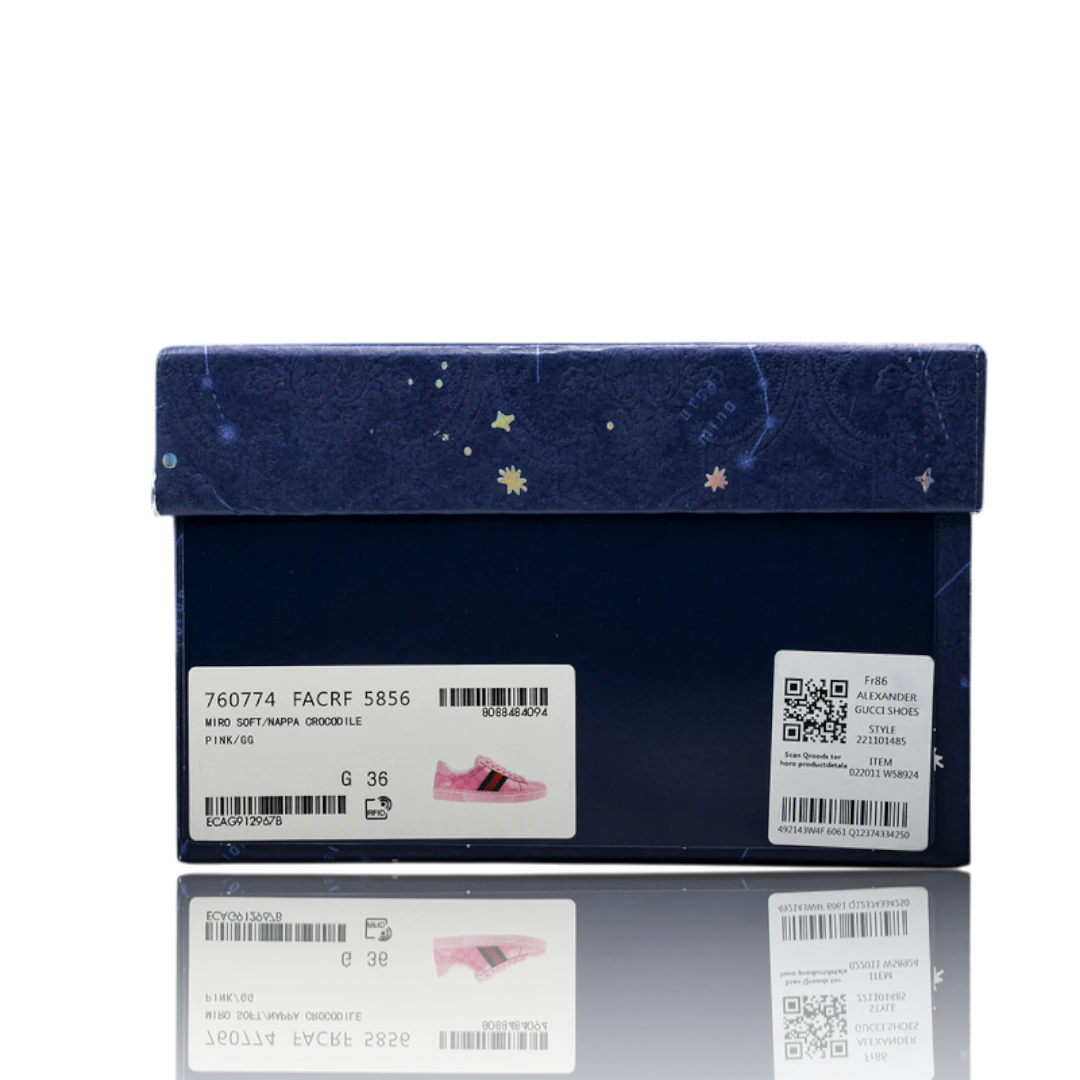 Guссi Ace Web Monogram 'Pink'