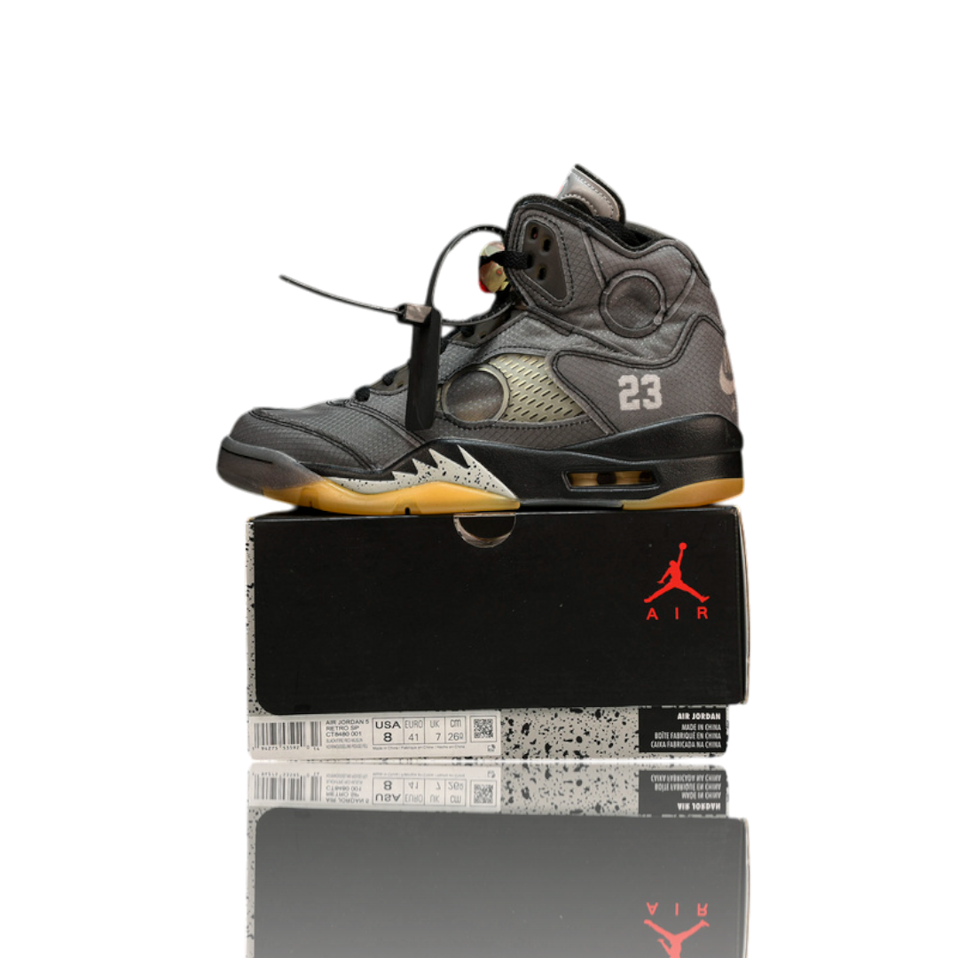 Off-White x AJ5 Retro 'Muslin'