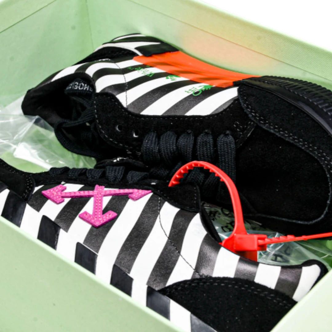 Off-White Vulc Low 'Stripe Violet SS20'