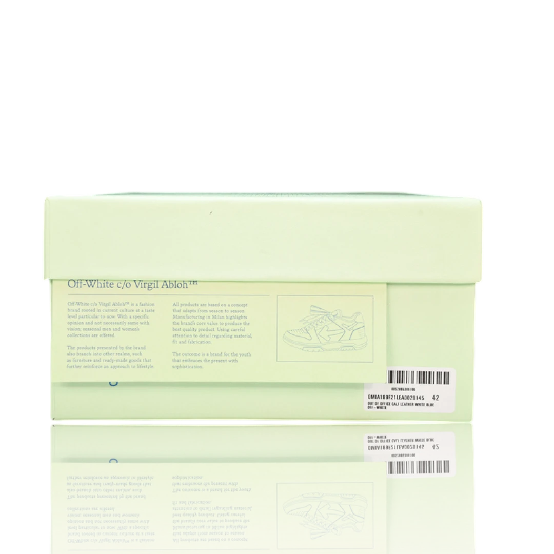 Off-White Out Of Office Low Top 'White Blue' (FW21)