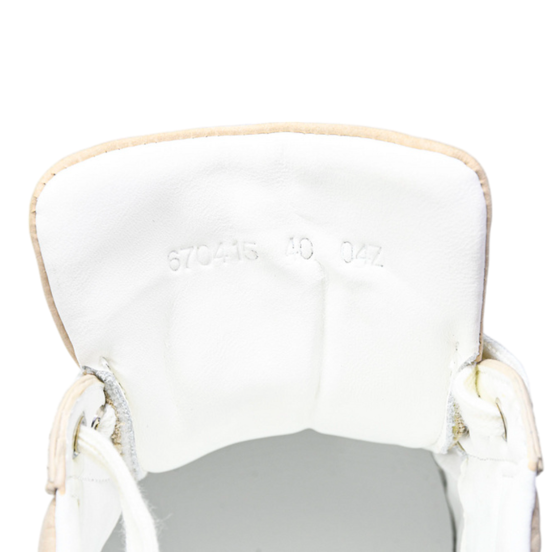 Guссi Ace Web Embossed Monogram 'Beige'