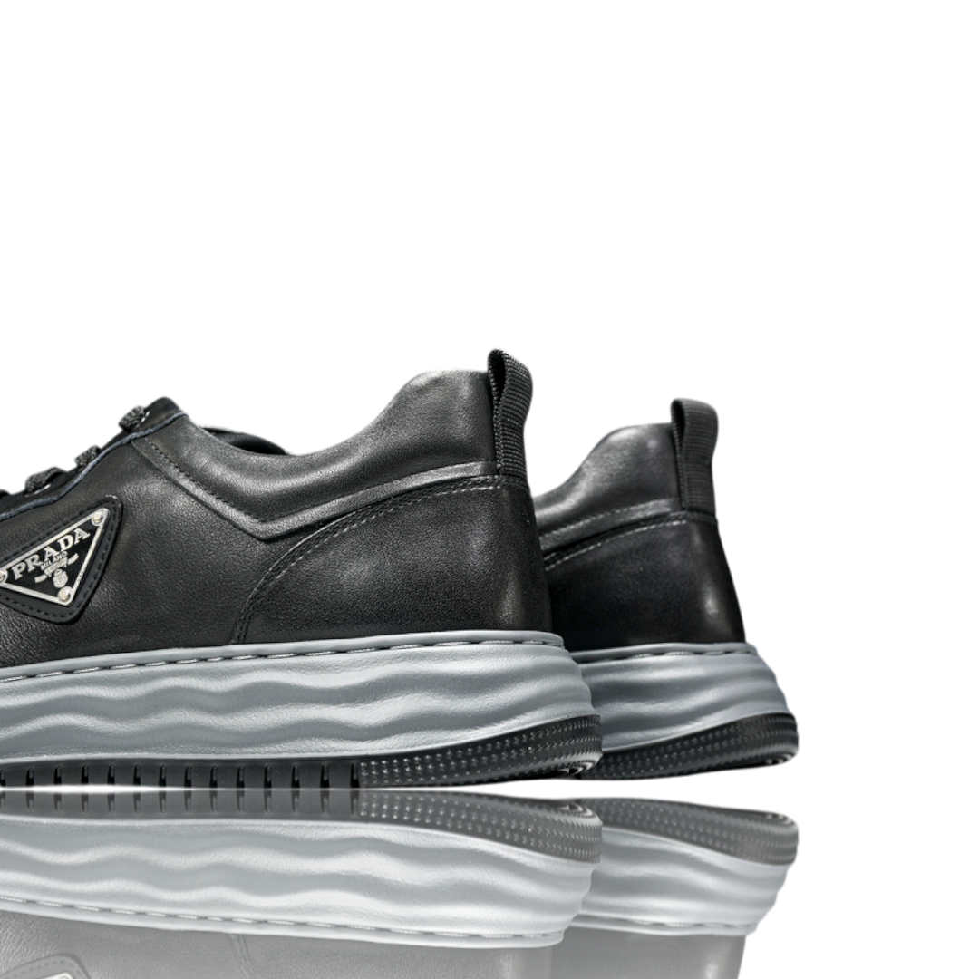 Prada Downtown Sneaker Wavy 'Black'