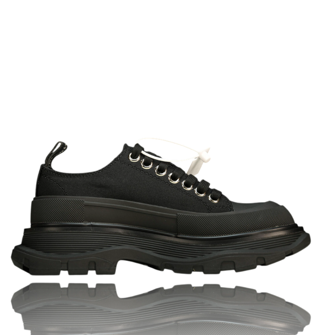 McQueen Tread Slick Low  Graffiti 'Black'