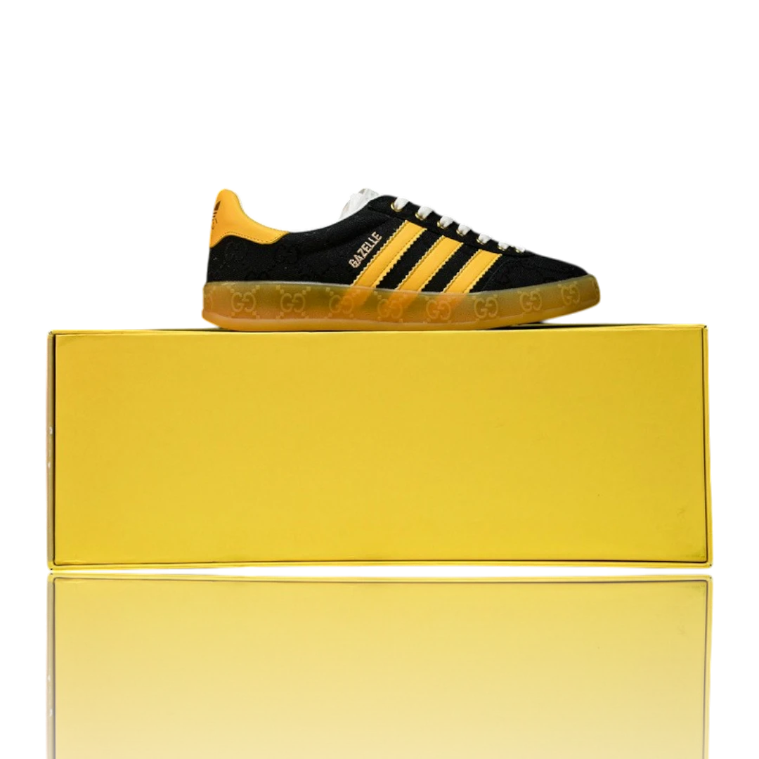 Guссi x Gazelle 'Black GG Monogram'