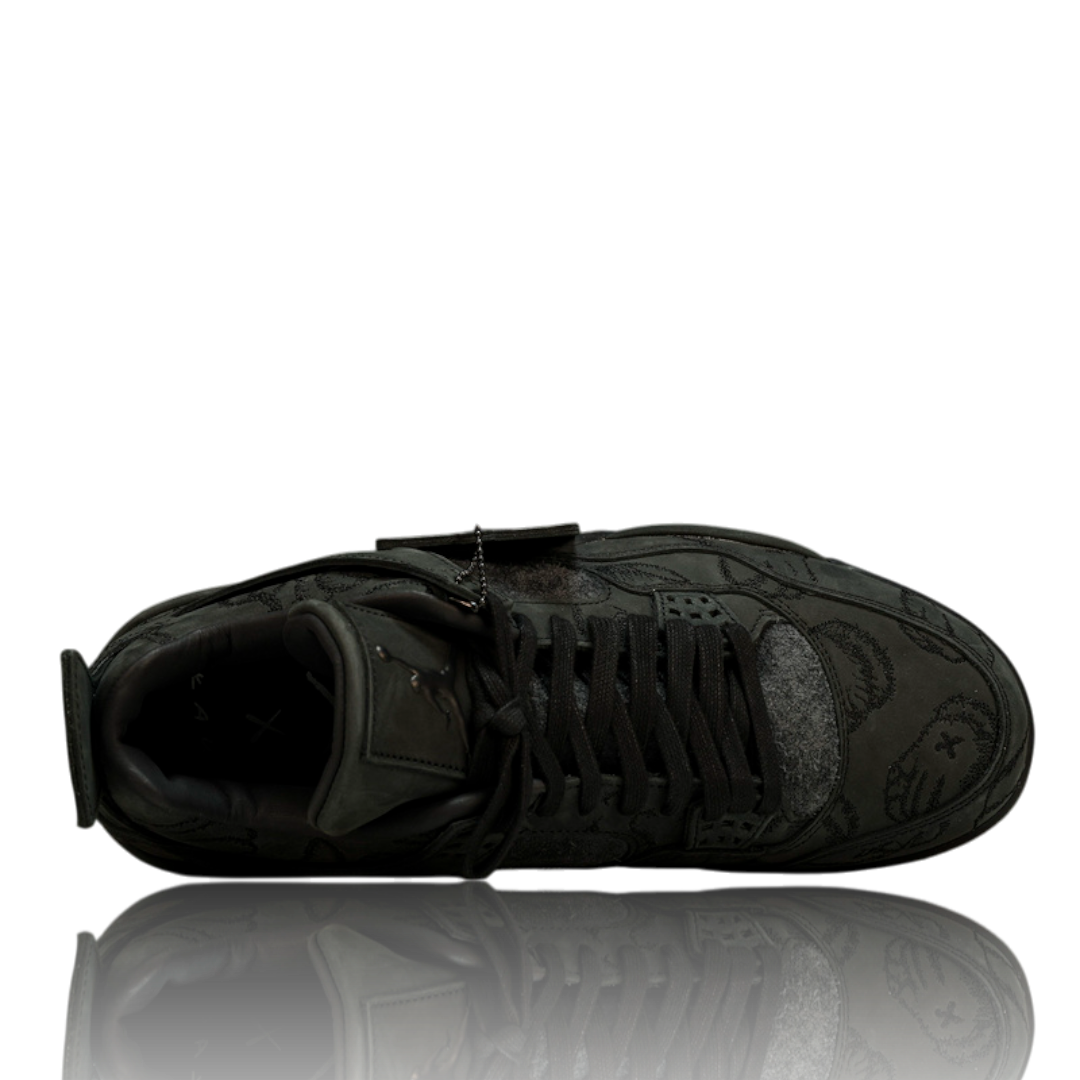 KAWS x AJ4 Retro 'Black'