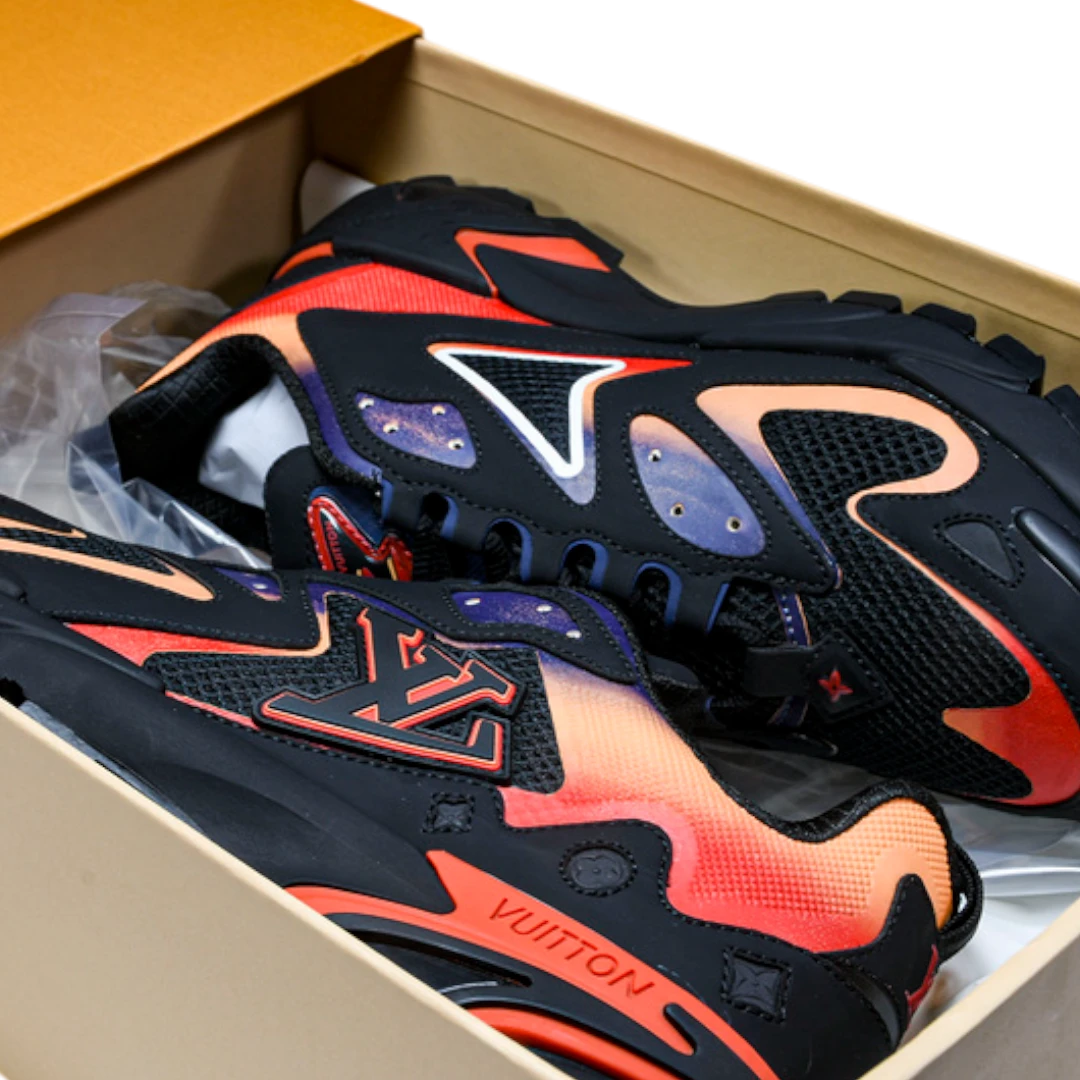 Louis Vuittоп Runner Tatic 'Black Orange Red'