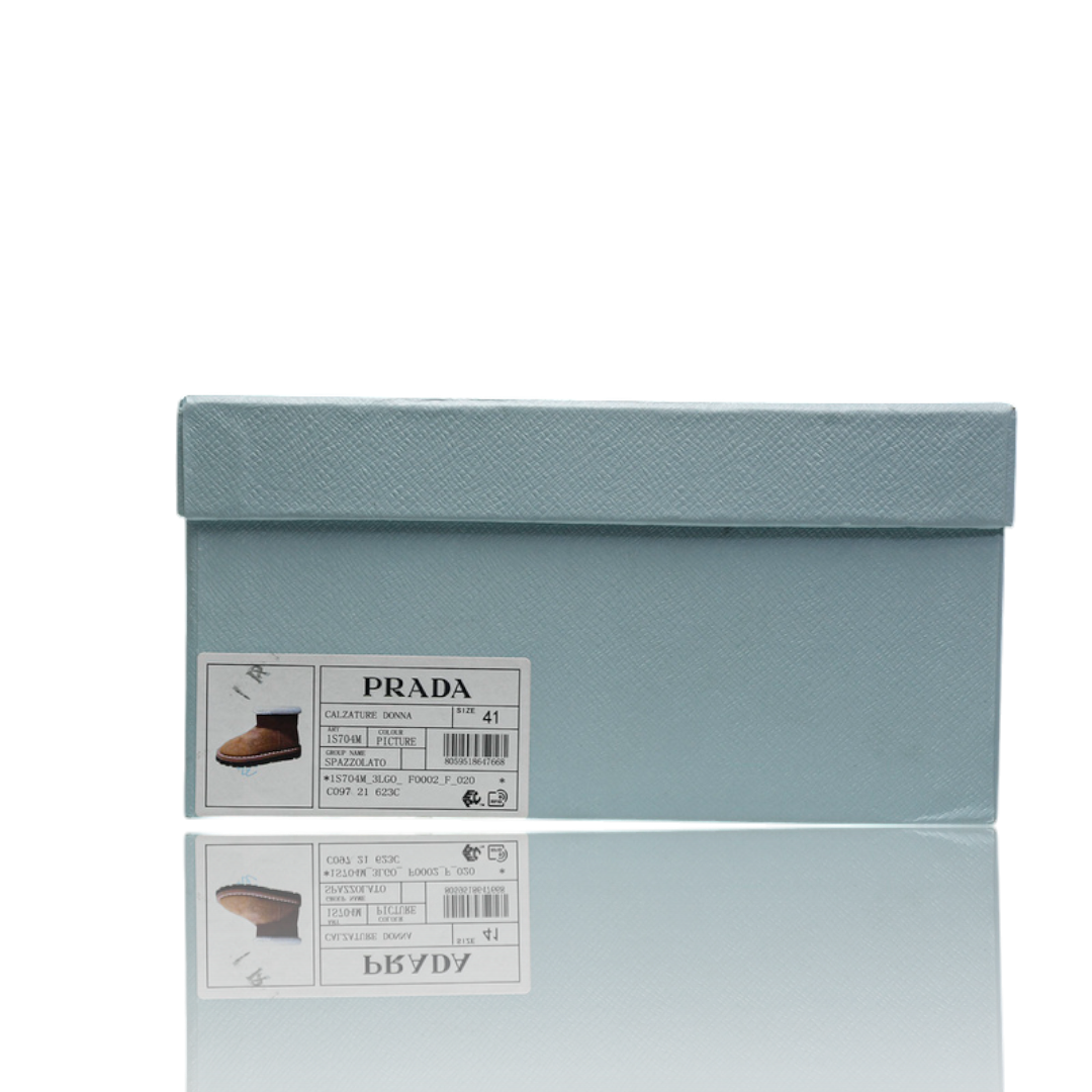 Prada Ankle Boots 'Brown'