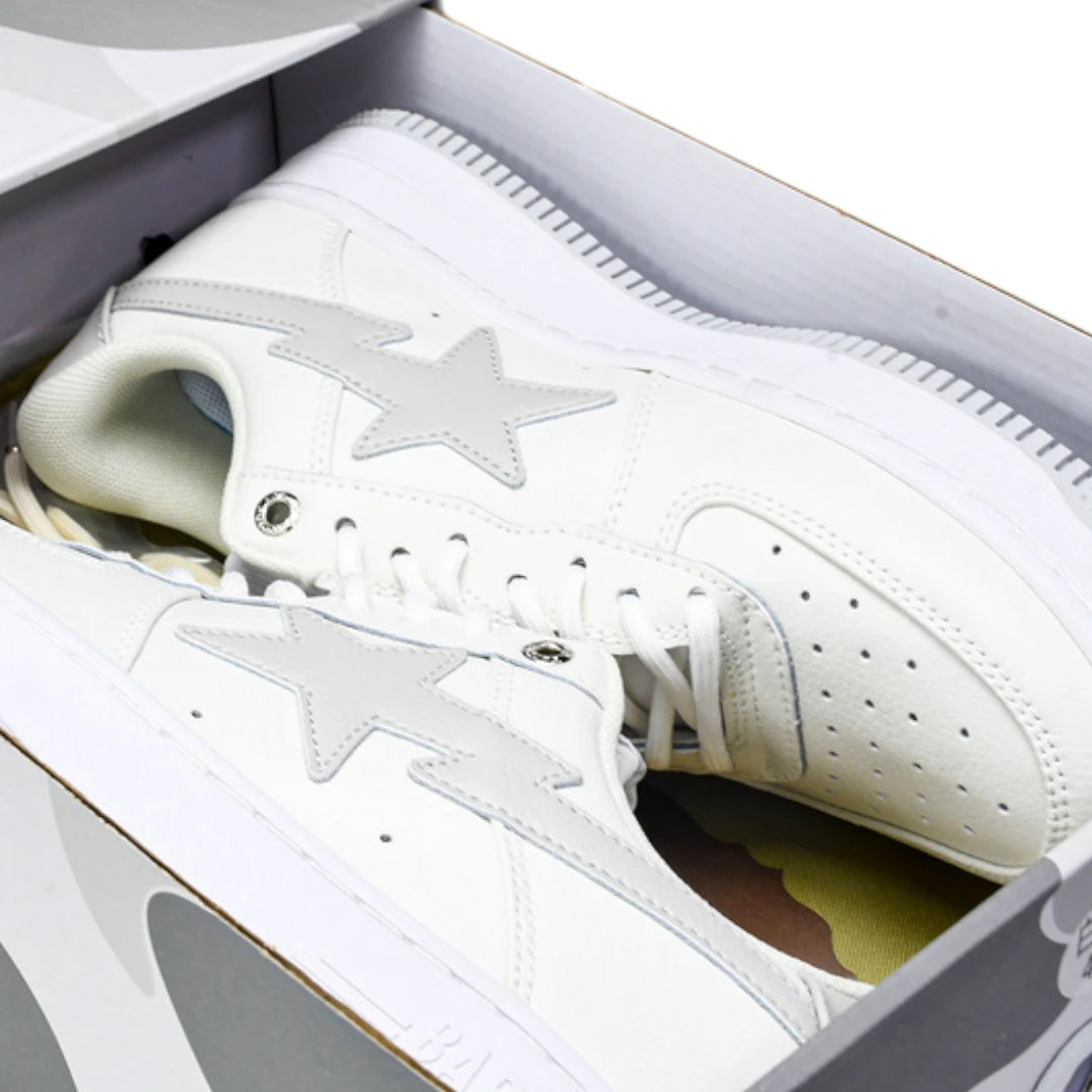 JJJJound x Bapesta 'White Grey'