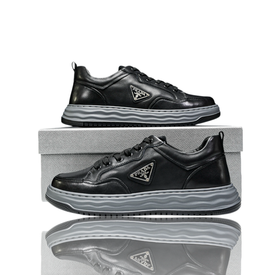 Prada Downtown Sneaker Wavy 'Black'