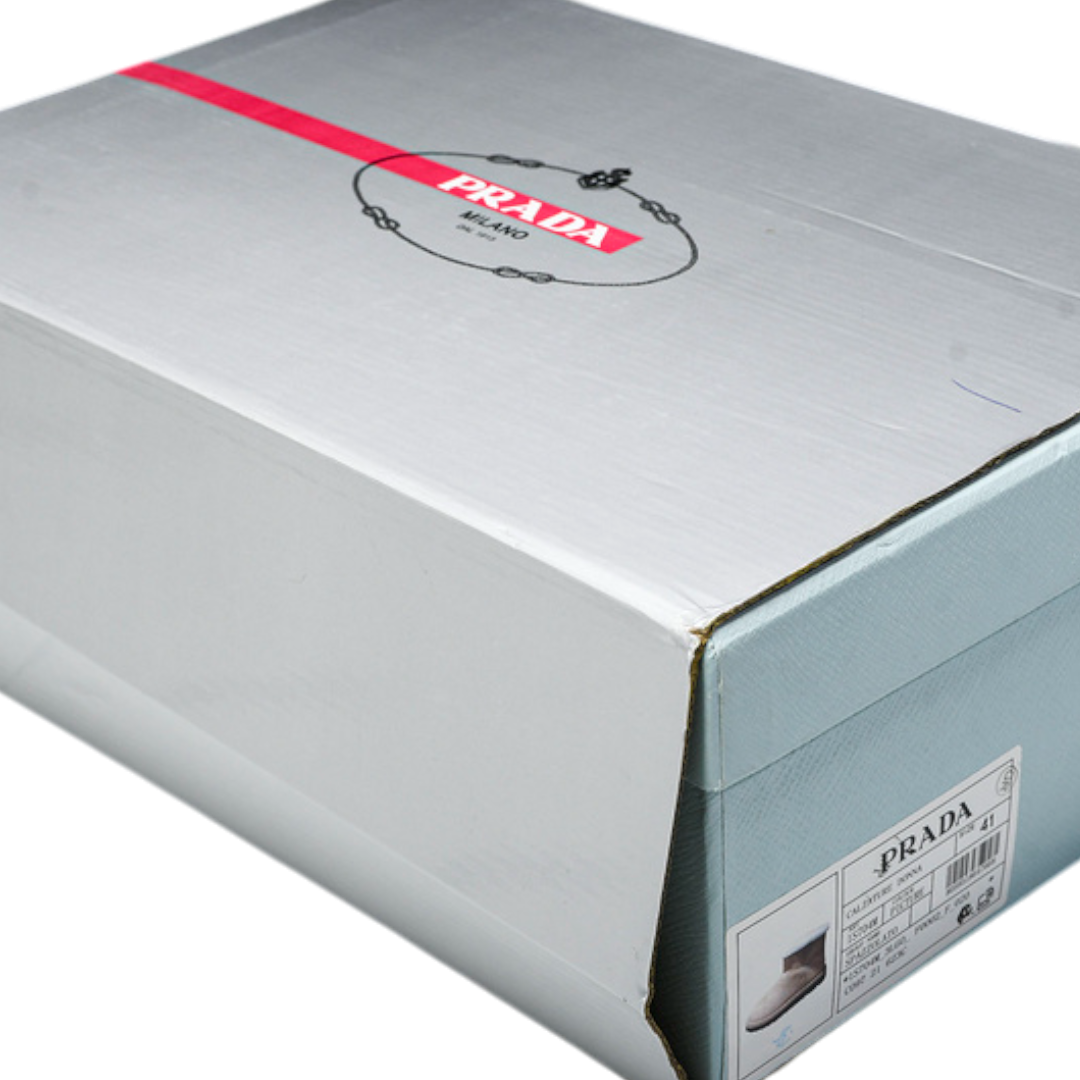 Prada Ankle Boots 'Beige'