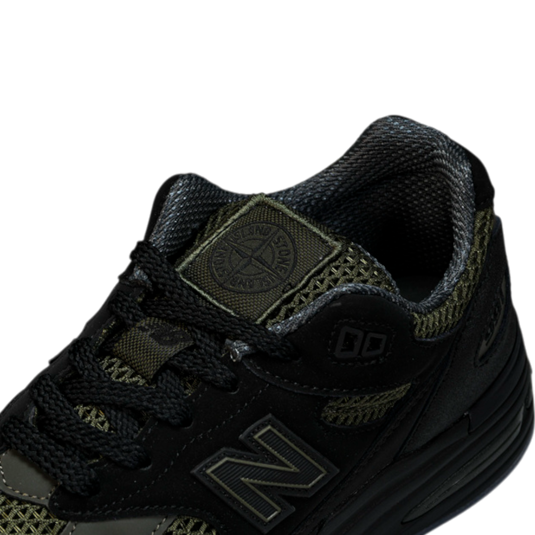 NB 991v2 MiUK x Stone Island 'Black Olive'