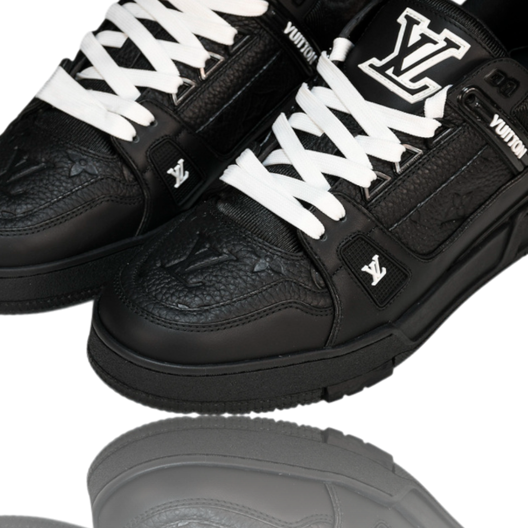 Louis Vuittоп Trainer Low 'Monogram Black Embossed'