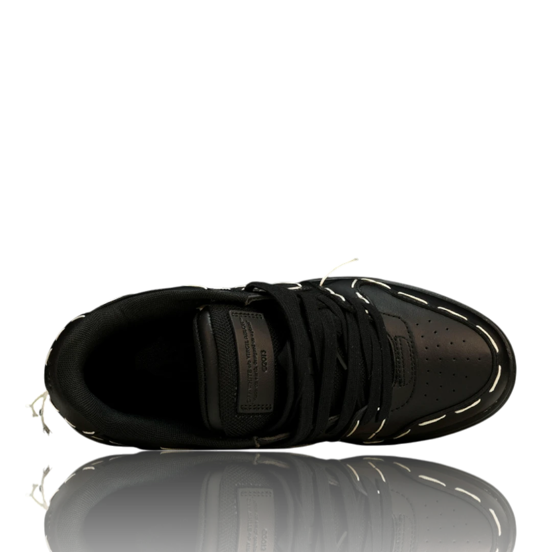 Off-White Out Of Office Low Top - Sartorial Stitch 'Black'