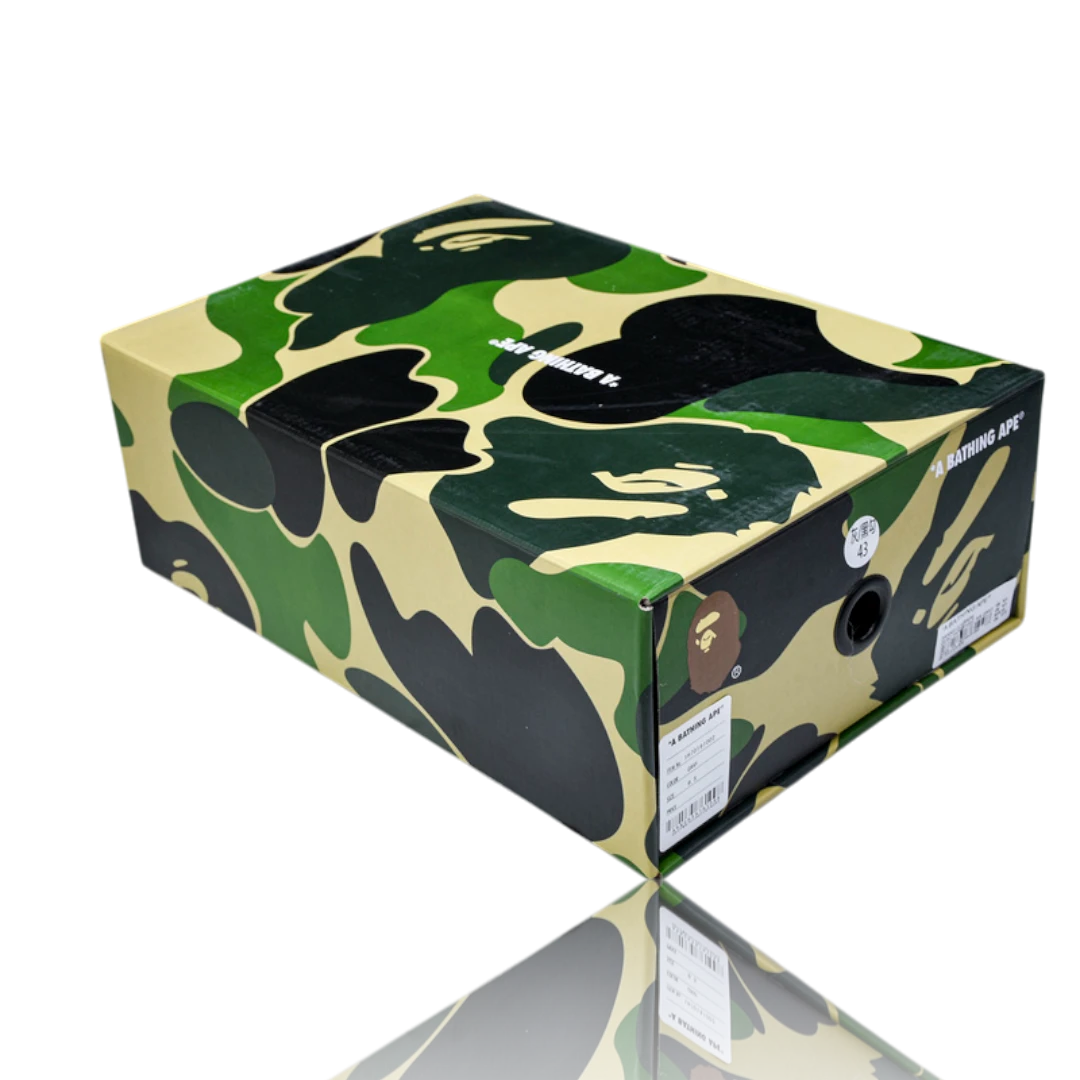 A Bathing Ape Bapesta 'White Grey'