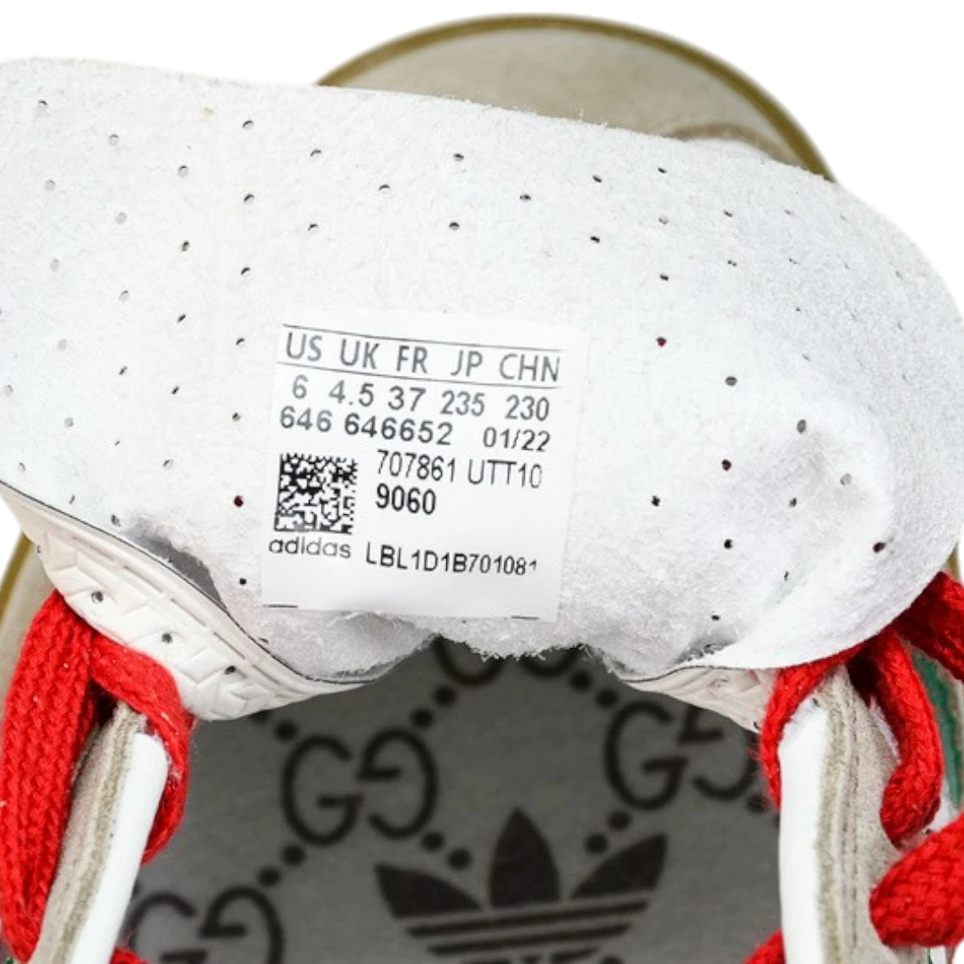 Guссi x Gazelle 'White Green Red'