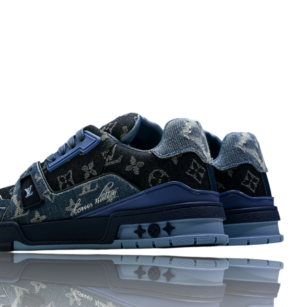 Louis Vuittоп Trainer Low 'Monogram Denim Blue'