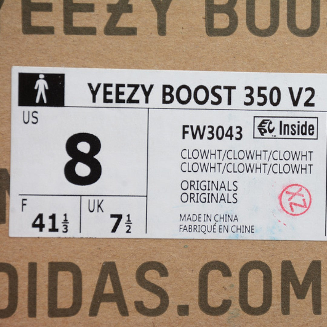Yzy Boost 350 V2 'Cloud White' (Non-Reflective)
