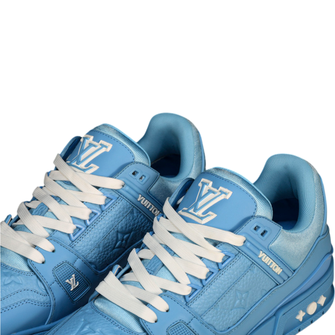 Louis Vuittоп Trainer Low 'Monogram Blue Embossed'