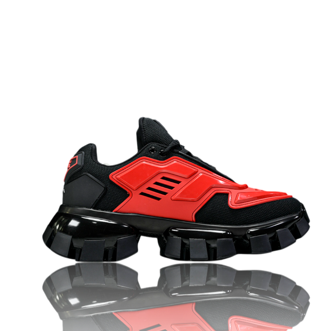 Prada Cloudbust Thunder Knit 'Red Black'