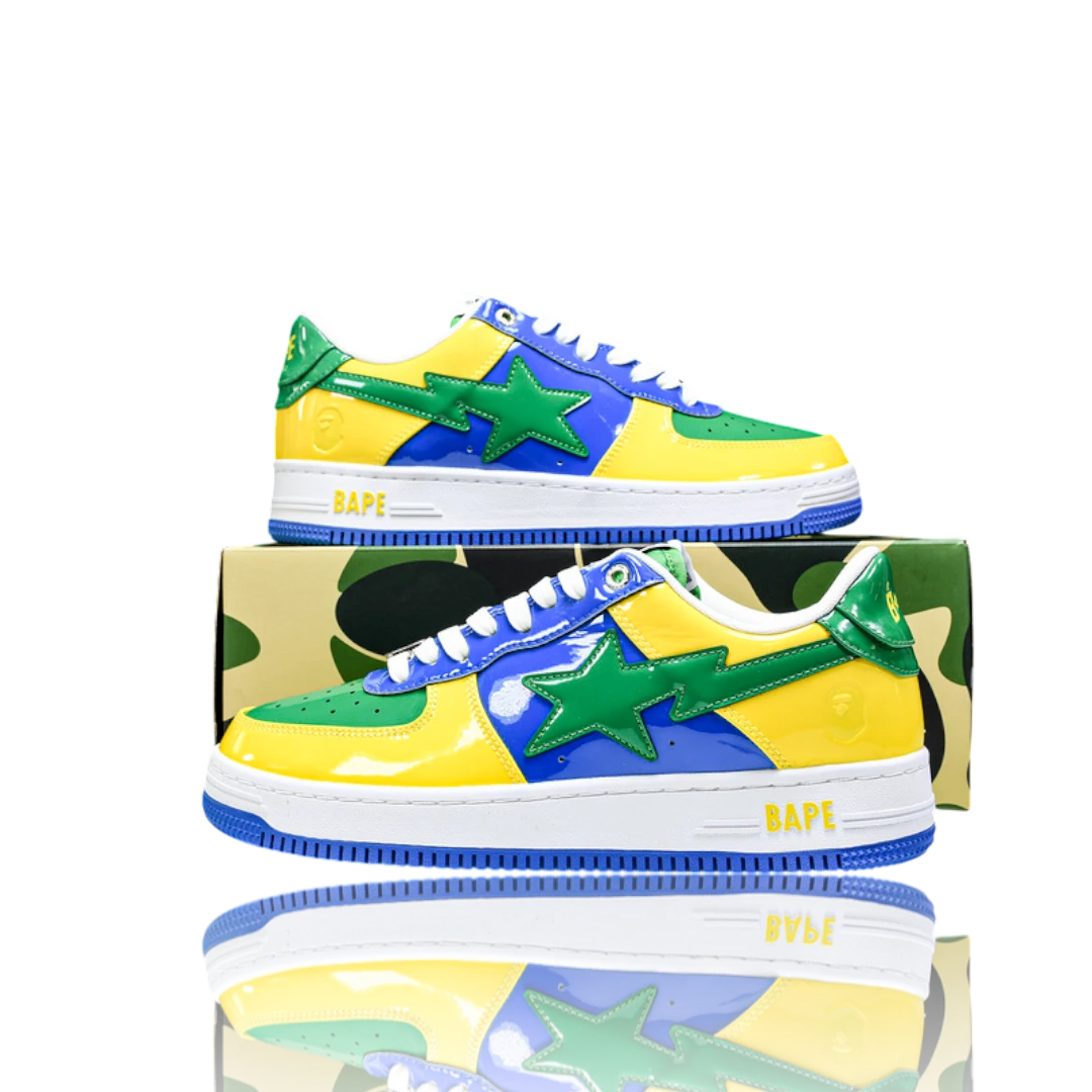 A Bathing Ape Bapesta 'Brazil'