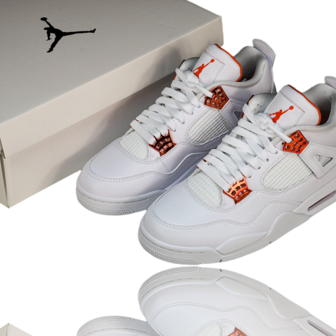 AJ4 Retro 'Metallic Orange'
