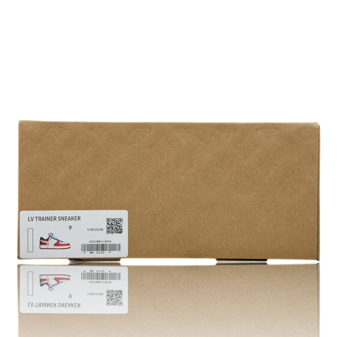 Louis Vuittоп x AF1 By Virgil Abloh 'White Red Blue'