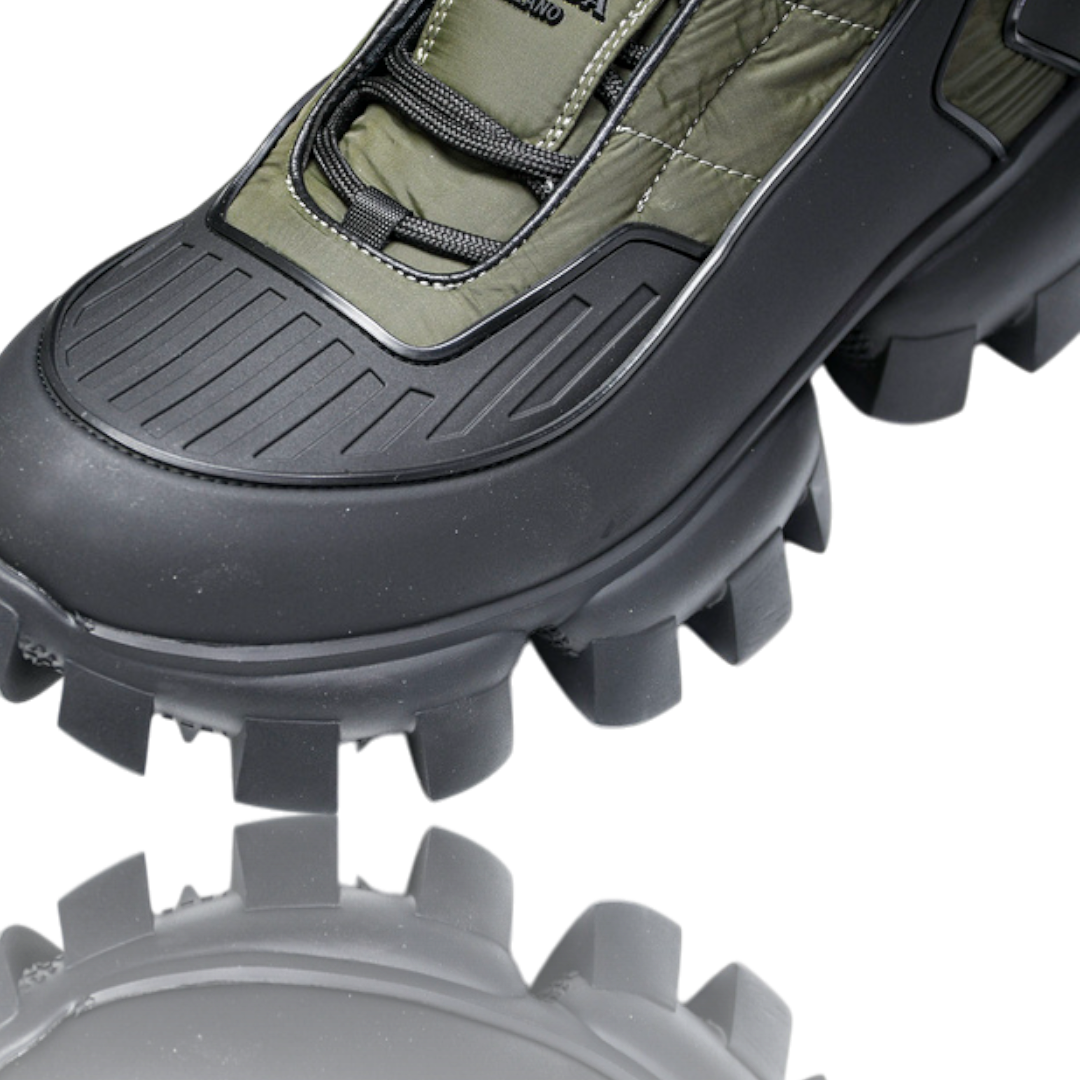 Prada Cloudbust Thunder High Tops 'Army Green'