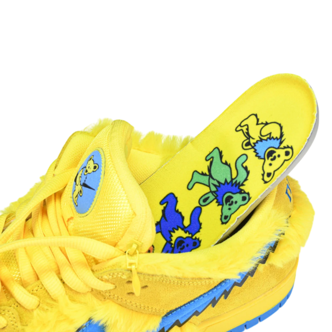 Grateful Dead x SB Dnk Low Bears 'Yellow'