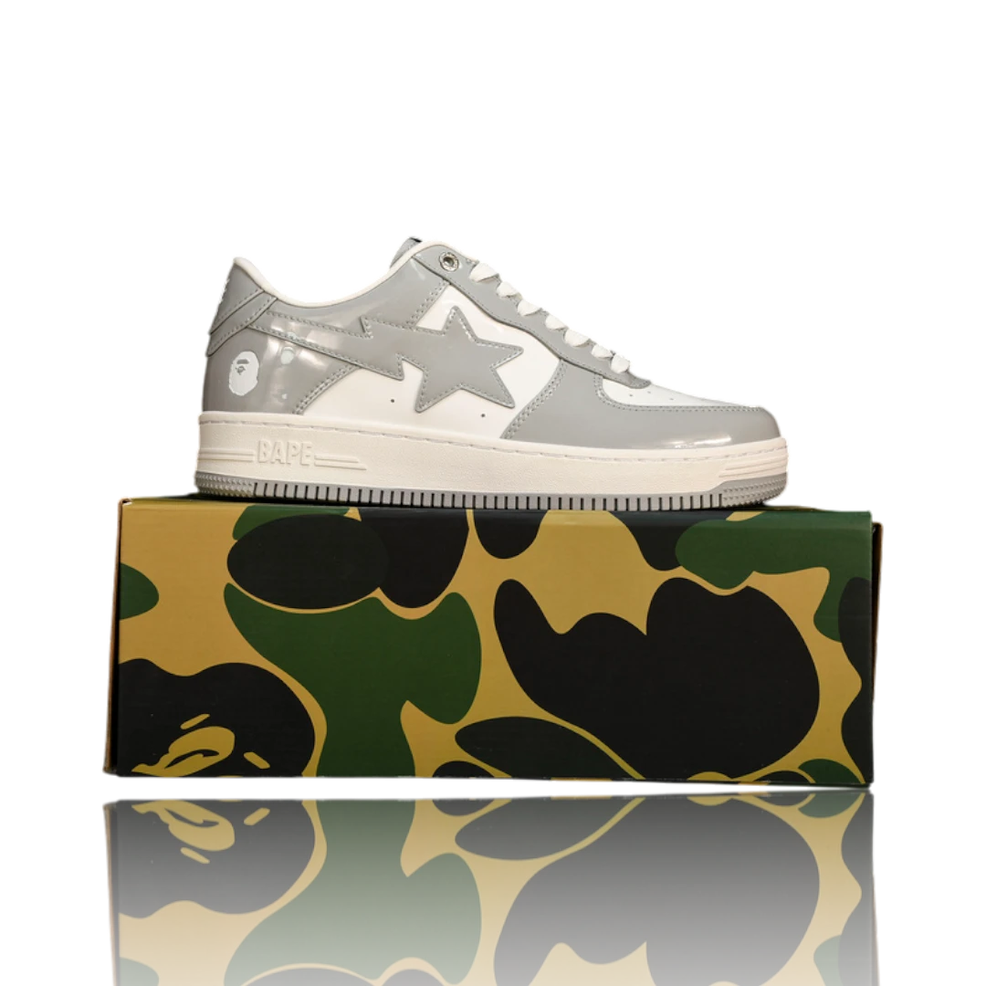 A Bathing Ape Bapesta 'Light Grey'